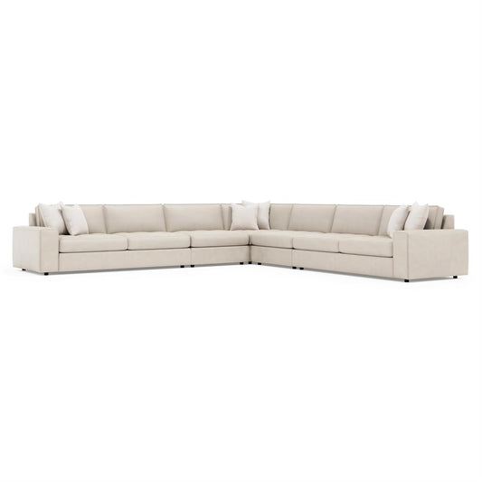 Bernhardt Nest Leather Sectional — K2244