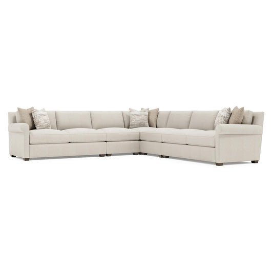 Bernhardt Barnes Fabric Sectional — K2267
