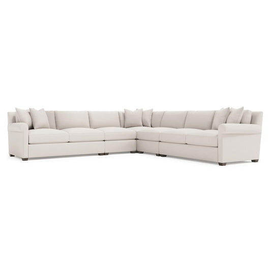 Bernhardt Barnes Fabric Sectional — K2268