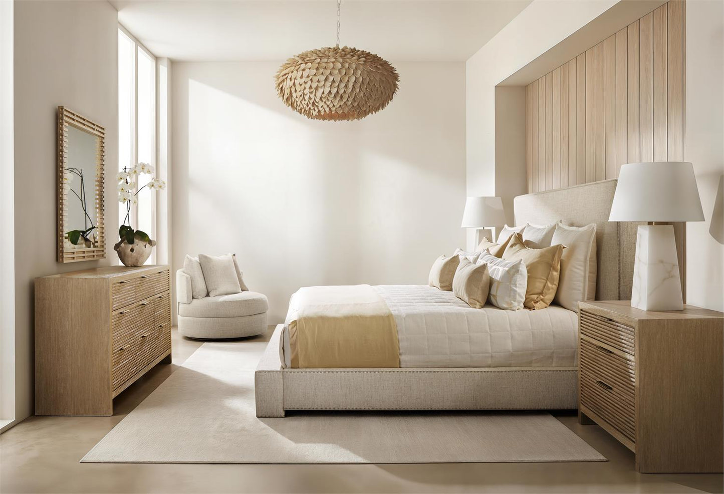 Bernhardt Asana Panel Bed King — K2465