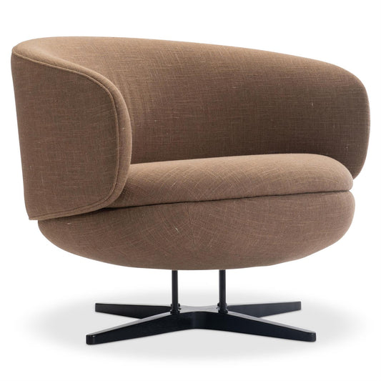 Bernhardt Moxi Fabric Swivel Chair — L752SO