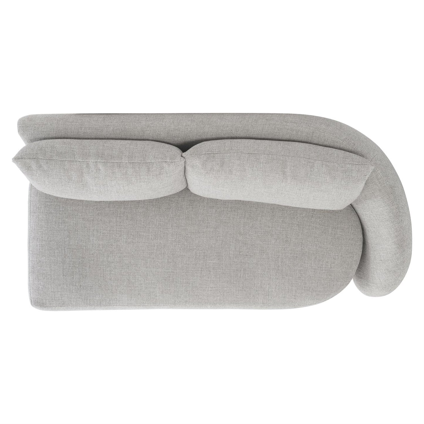 Bernhardt Moretti Fabric Right Arm Loveseat Without Pillows — N1441Y