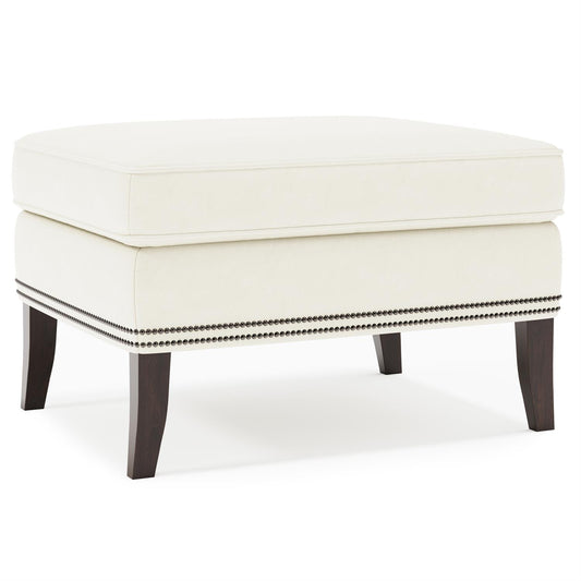Bernhardt Kingston Leather Ottoman — N1700L