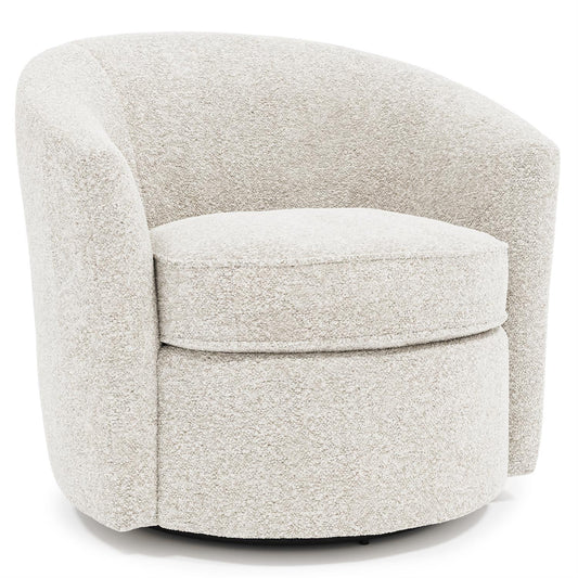 Bernhardt Elizabeth Fabric Swivel Chair Without Pillows — N1745SY