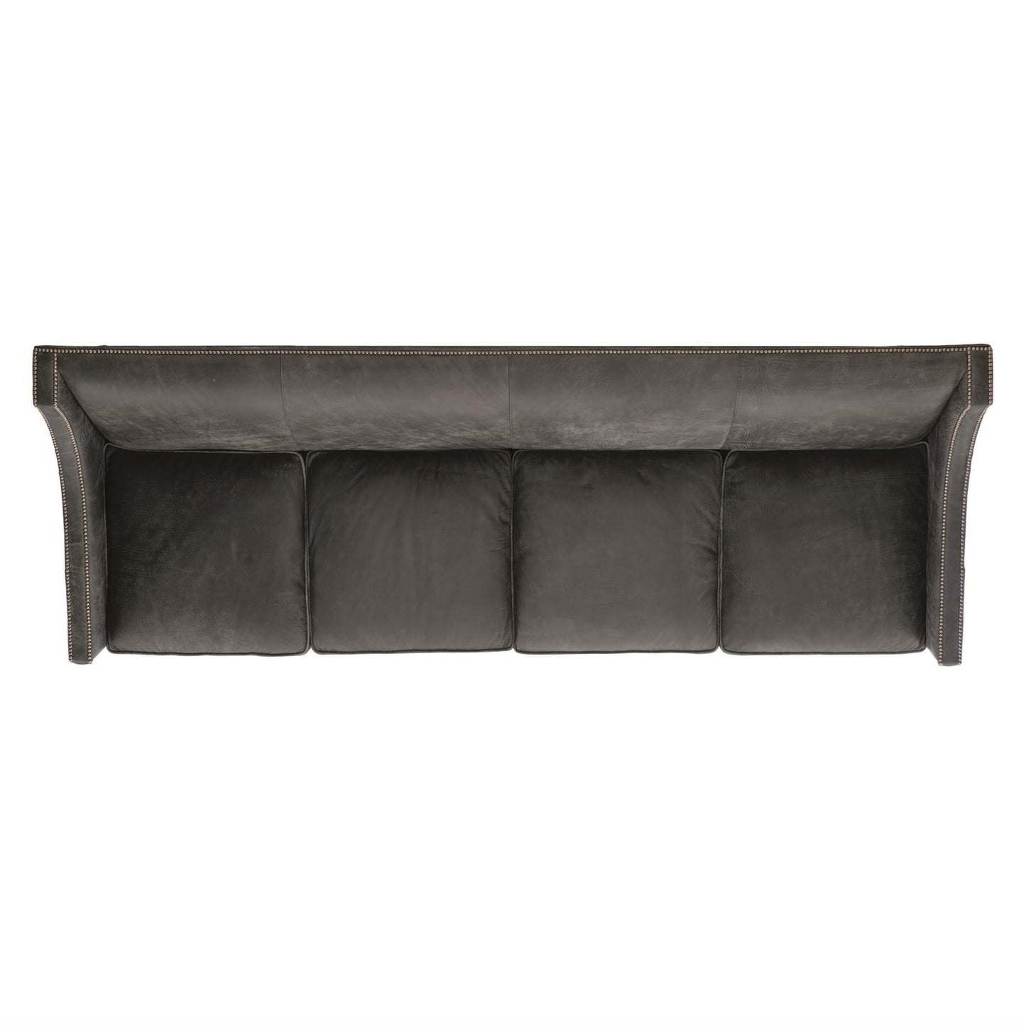 Bernhardt Palisades Leather Sofa Without Pillows — N2877LY