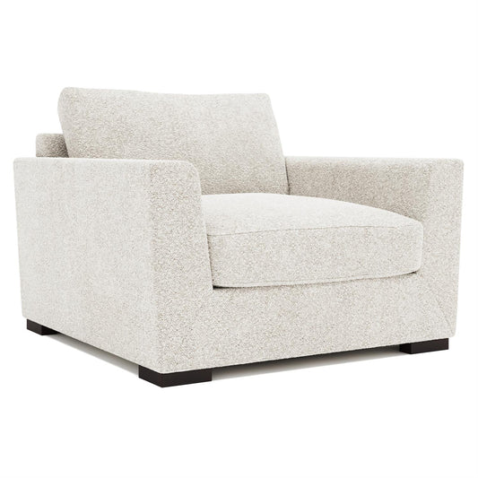 Bernhardt Nicolette Fabric Chair 1/2 Without Pillows — N3193Y