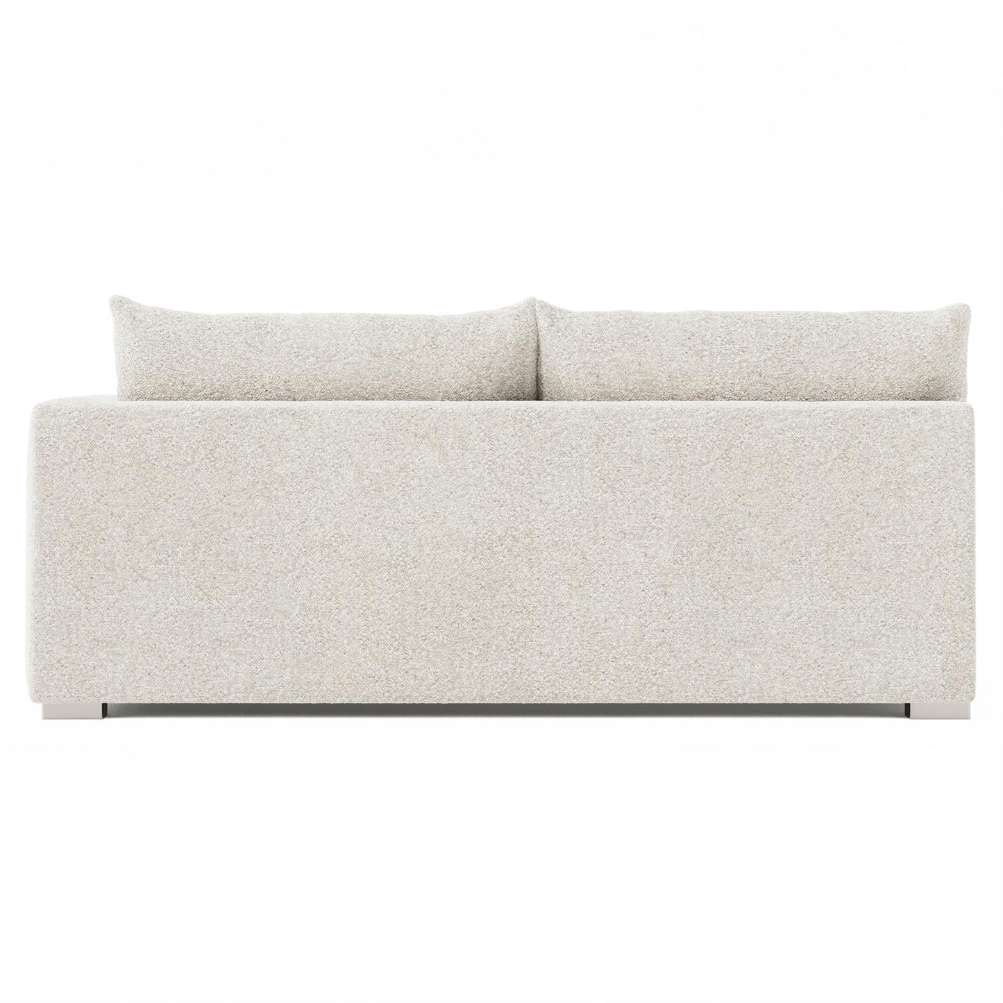 Bernhardt Helena Fabric Right Arm Loveseat Without Pillows Metal Foot — N5141Y