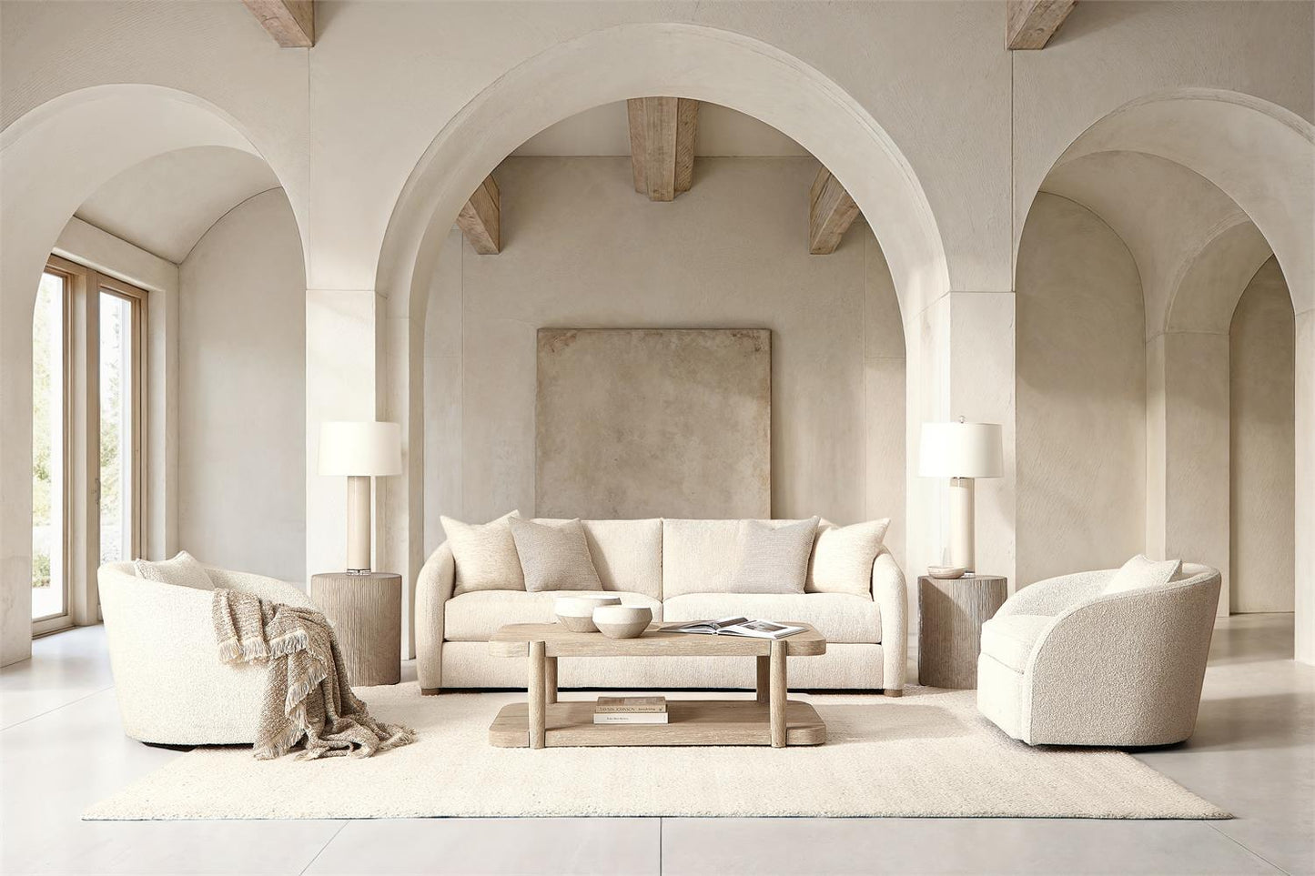Bernhardt Terra Fabric Swivel Chair — P1362S