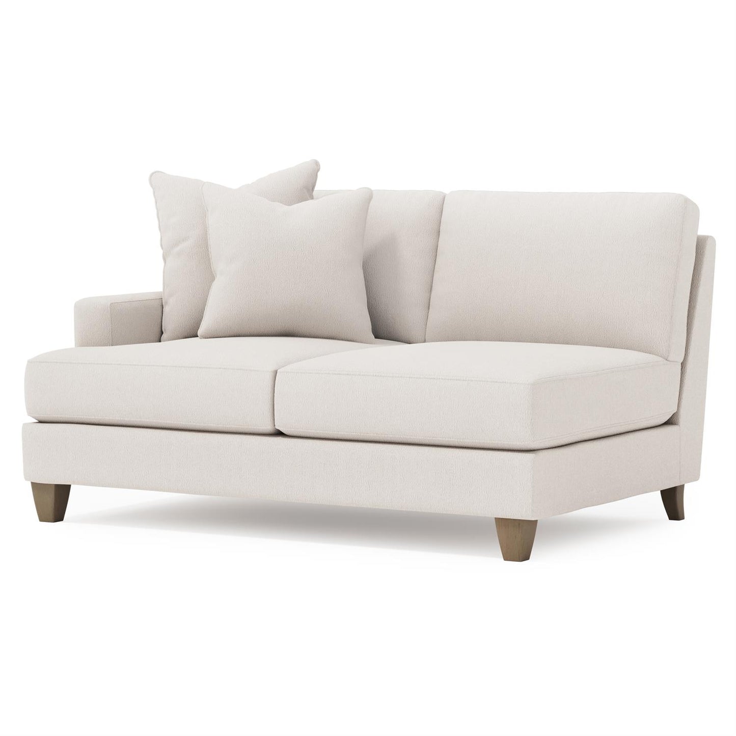 Bernhardt Mila Fabric Left Arm Loveseat — P6442