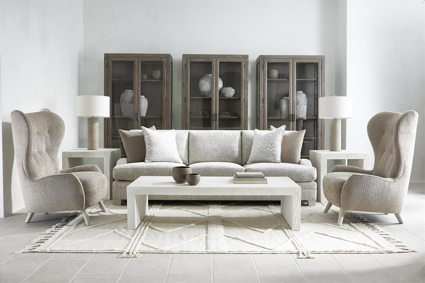 Bernhardt Rollins Fabric Sofa — P7107A