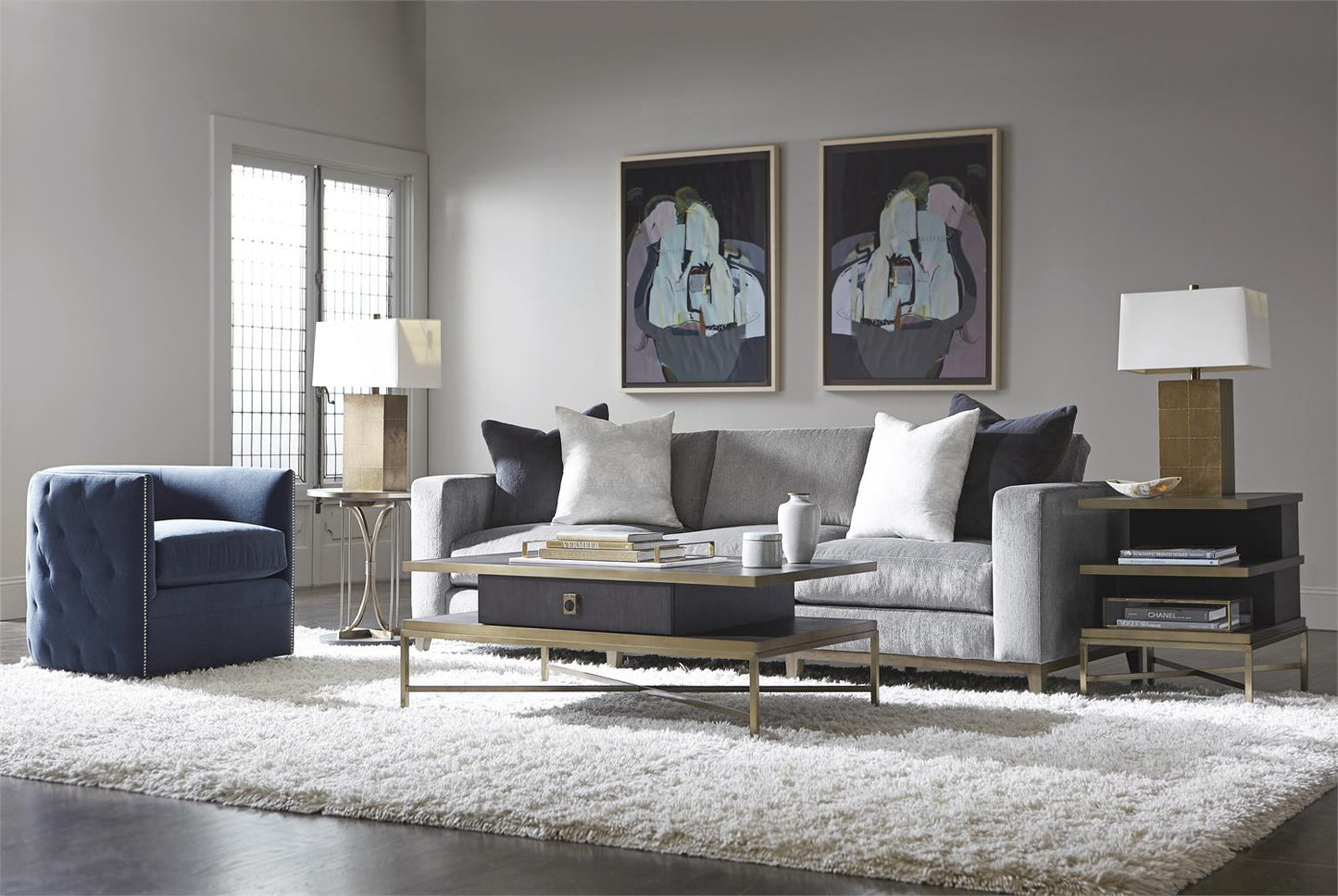 Bernhardt Noel Fabric Sofa — P7327A