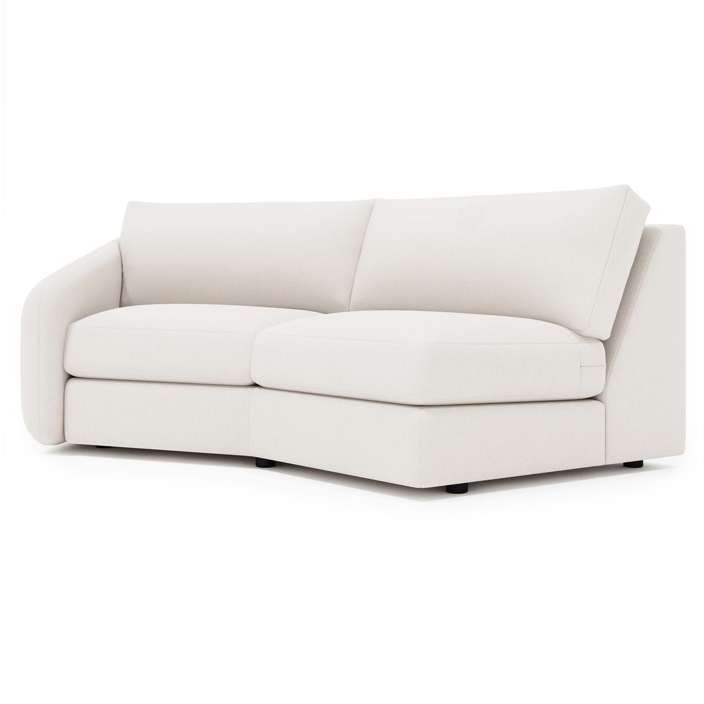 Bernhardt Soleil Fabric Left Arm Loveseat — P8342