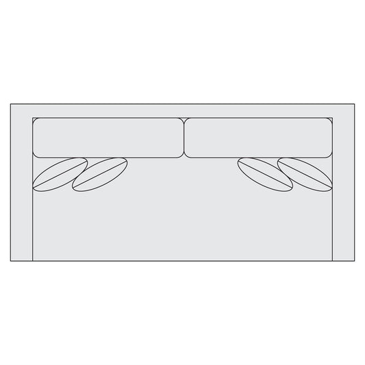 Bernhardt Fabric Sofa — S26