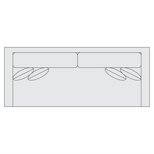 Bernhardt Fabric Sofa — S27