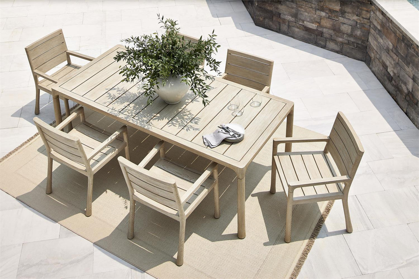 Bernhardt Marco Outdoor Arm Chair — X06556