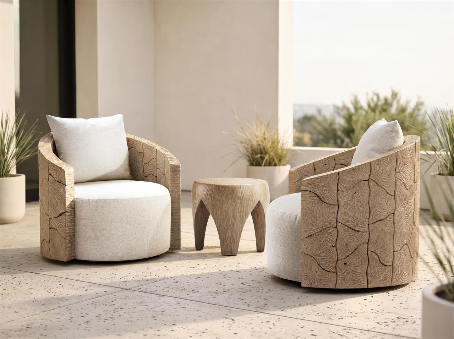 Bernhardt Neptune Outdoor Side Table — X09012