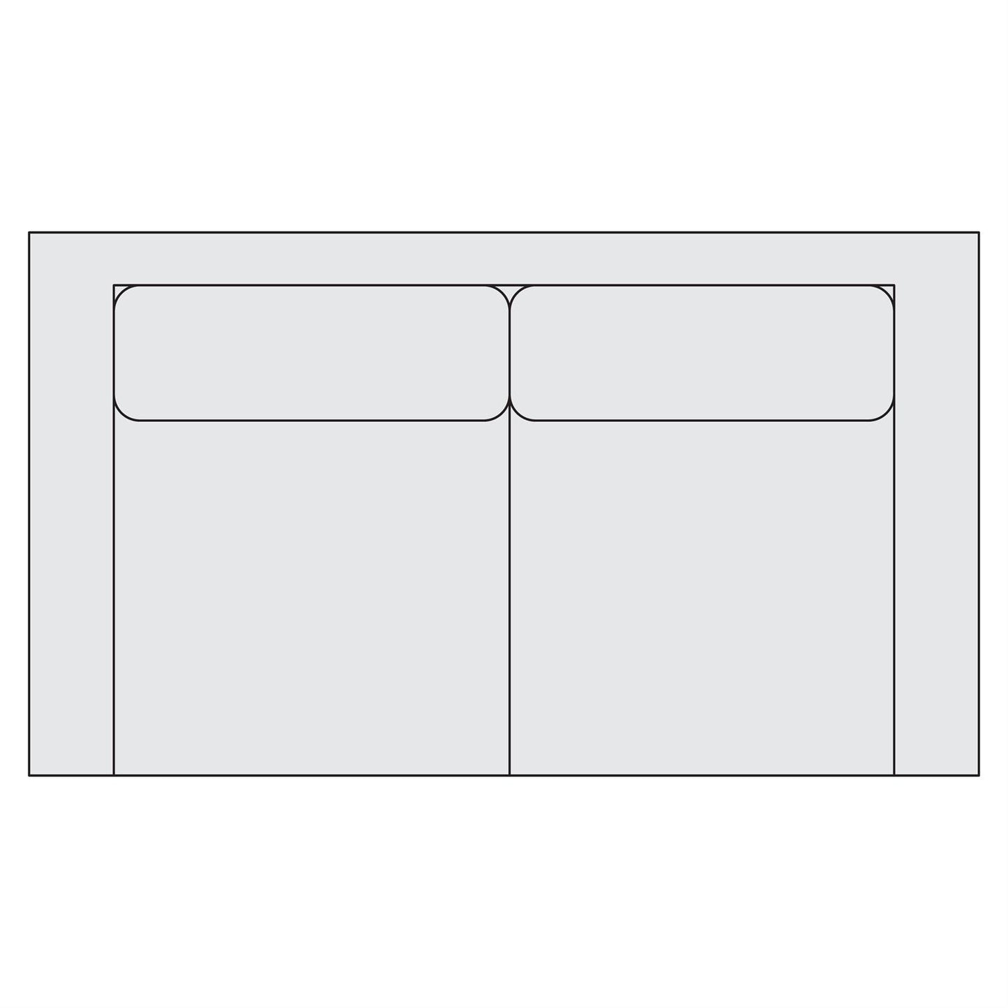 Bernhardt Fabric Loveseat — Y05