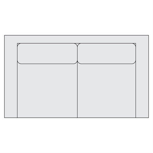 Bernhardt Fabric Loveseat — Y05