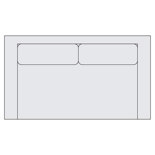 Bernhardt Fabric Loveseat — Y15