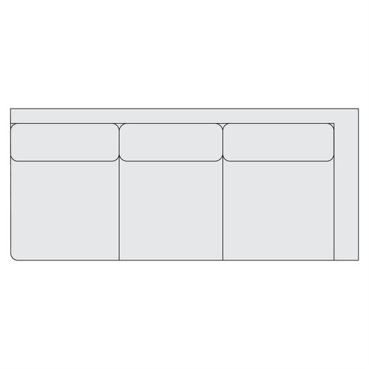 Bernhardt Fabric Right Arm Sofa — Y91