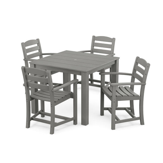 Polywood - La Casa Cafe' 5-Piece Parsons Dining Set - FREE SHIPPING
