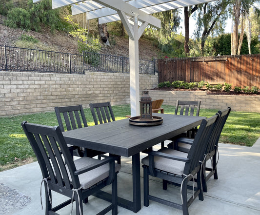 POLLYWOOD Standard Seat Cushion - 17.25"D x 19.25"W x 2.5"H FREE SHIPPING