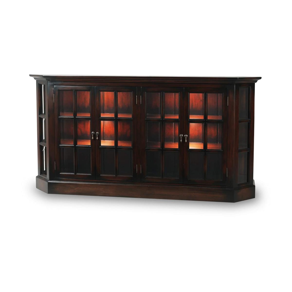 Bramble Cape Cod Narrow Media Console with 6 LED - supplier example in VDK