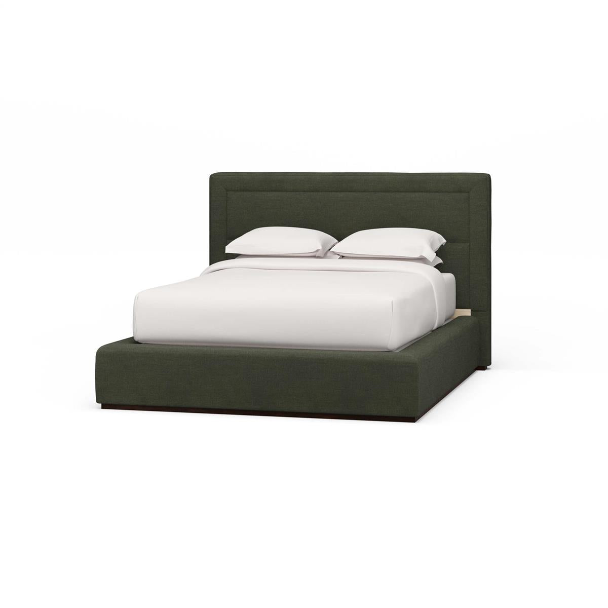 Bramble Carmel Upholstered Bed Queen - supplier example in LL243 MTB