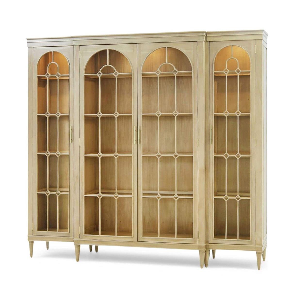 Bramble Chambre Display Cabinet with Glass Shelves & LED - supplier example in FRW