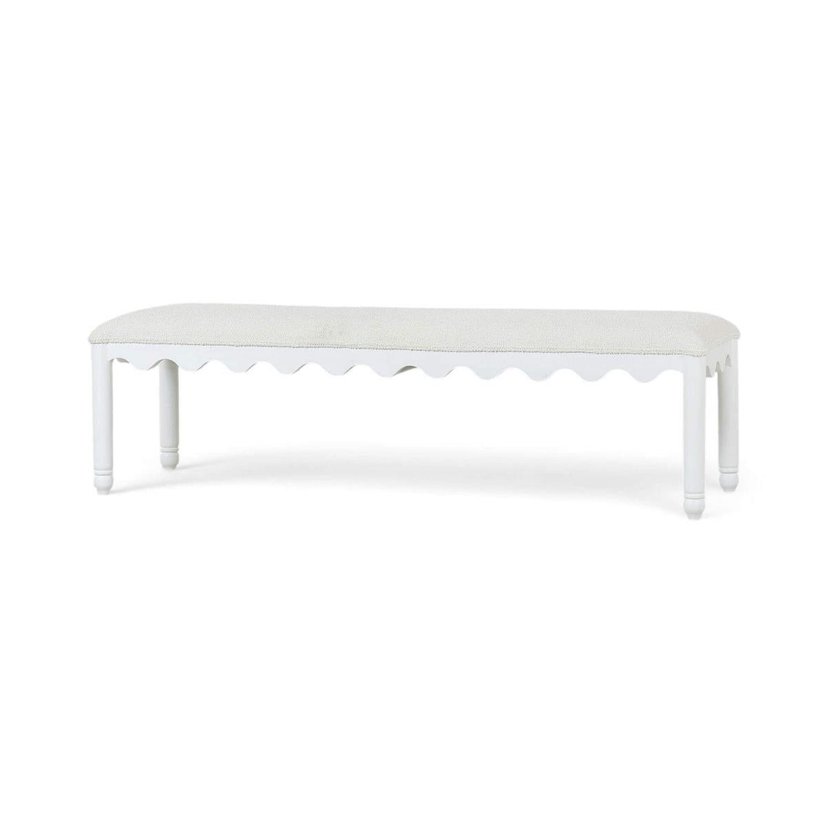 Bramble Chloe Scalloped Bench - supplier example in TRW SF253