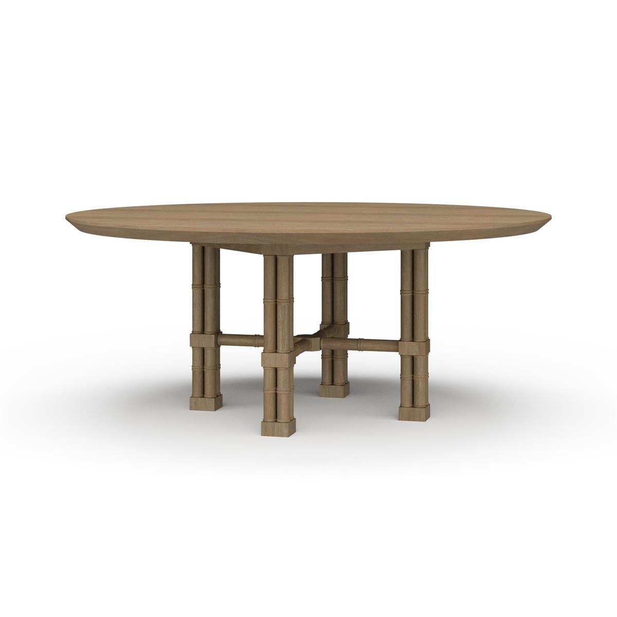 Bramble Farringdon Round Dining Table 72" - supplier example in SNB