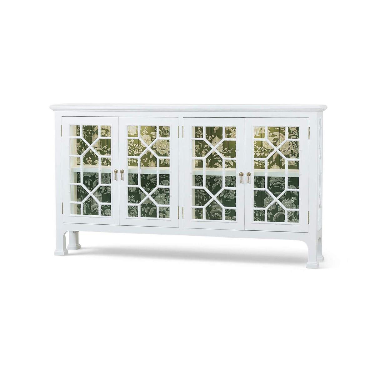 Bramble Grosvenor Narrow Display Sideboard with LED Lights - supplier example in TRW S1099 NDT