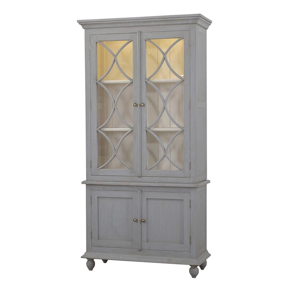 Bramble Hamilton Display Cabinet with 2 LED - supplier example in GCH WHD