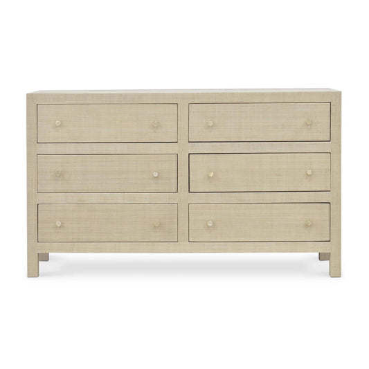Bramble Kagu 6 Drawer Dresser with Raffia - supplier example in RFRW