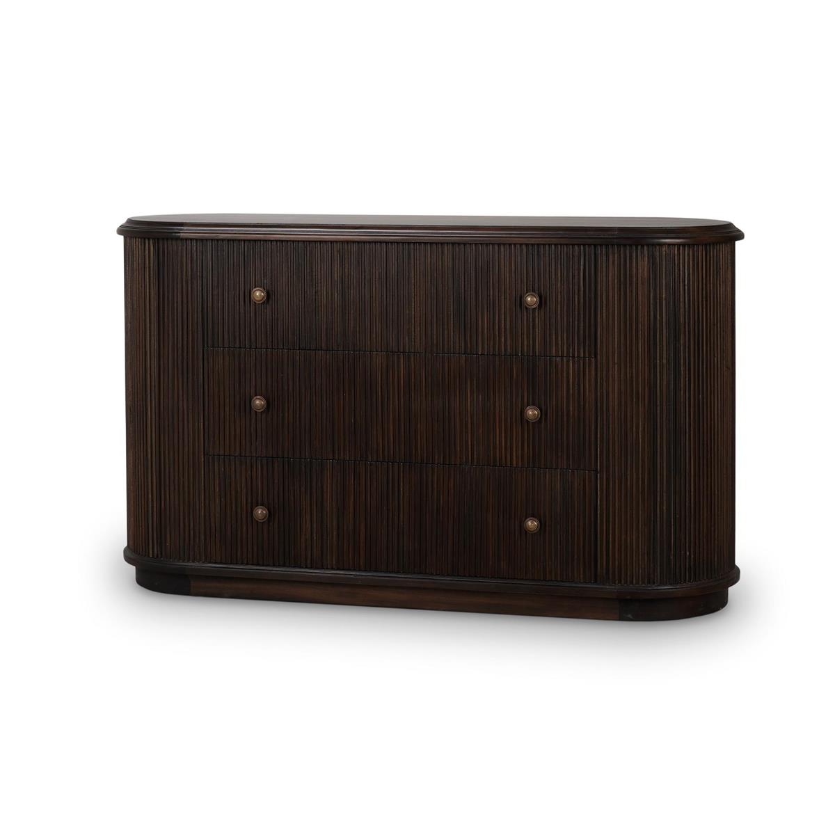 Bramble Kraton 3 Drawer Oval Dresser - supplier example in WLT