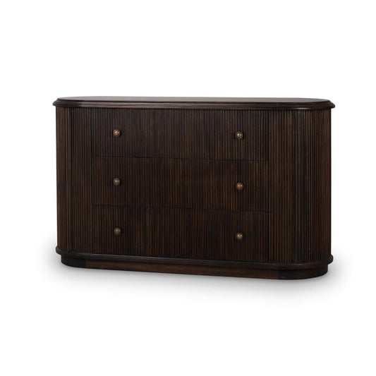 Bramble Kraton 3 Drawer Oval Dresser - supplier example in WLT