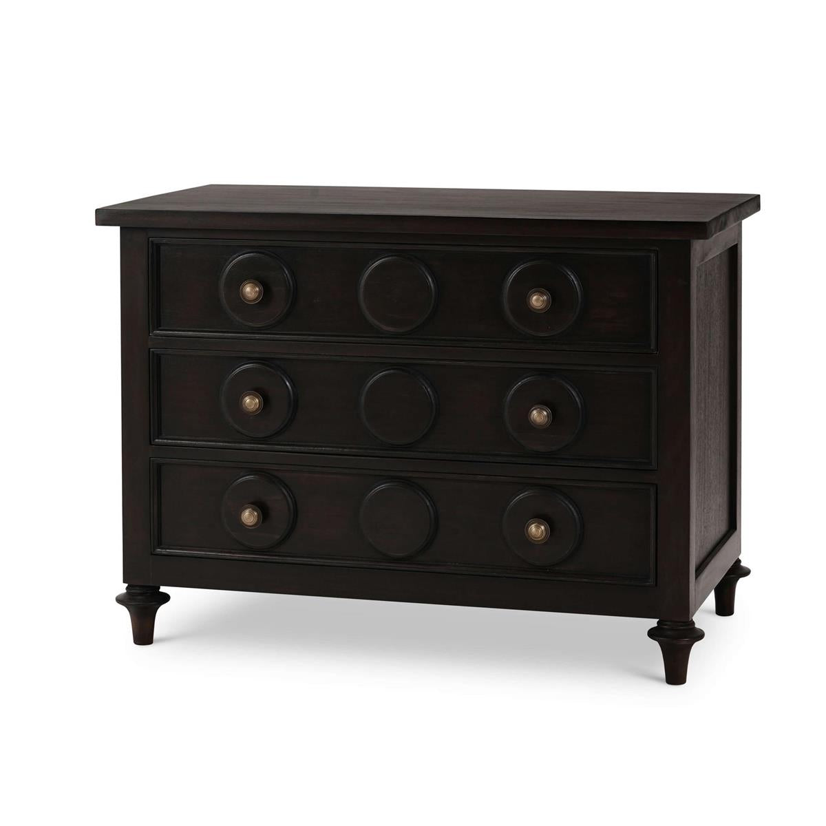 Bramble Laguna 3 Drawer Bedside Table - supplier example in BLW