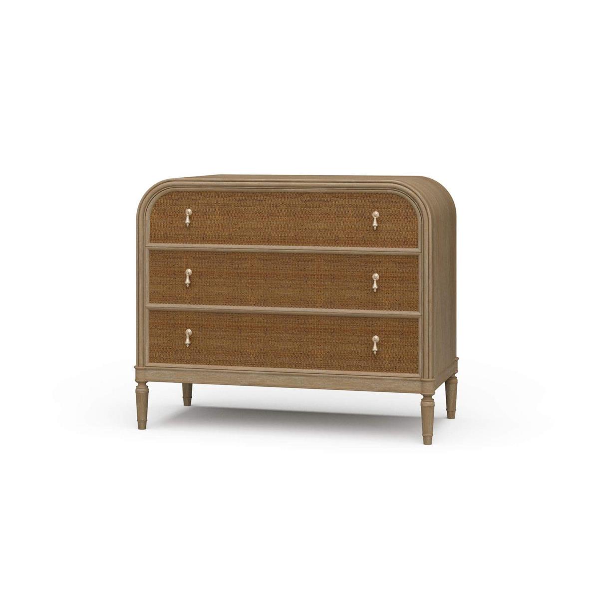 Bramble Langford 3 Drawer Dresser with Rattan - supplier example in SNB RGZE