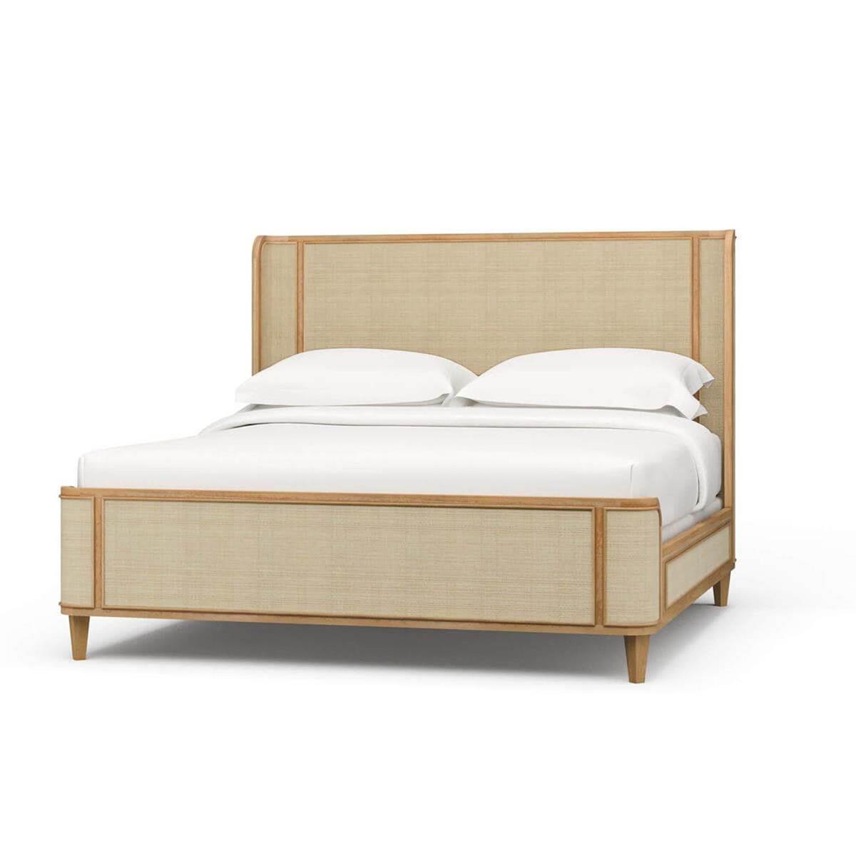 Bramble Lexington Bed with Rattan King - supplier example in DRW RNAT