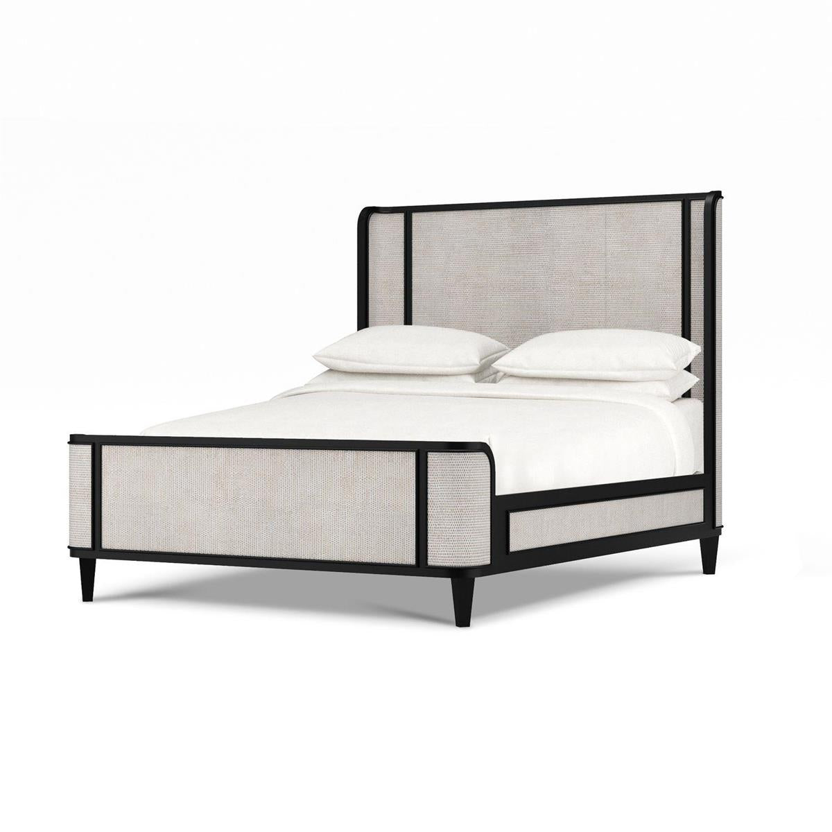 Bramble Lexington Bed with Rattan Queen - supplier example in BBA RWWS