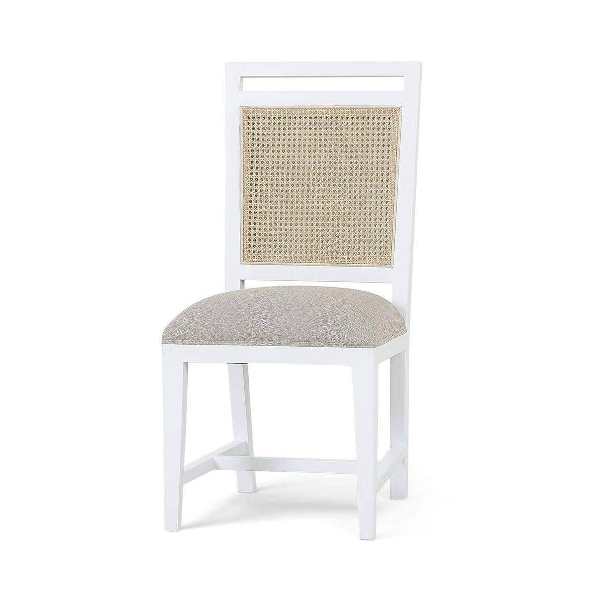 Bramble Lorenza Dining Chair with Rattan Back - supplier example in TRW SF203 RNAT