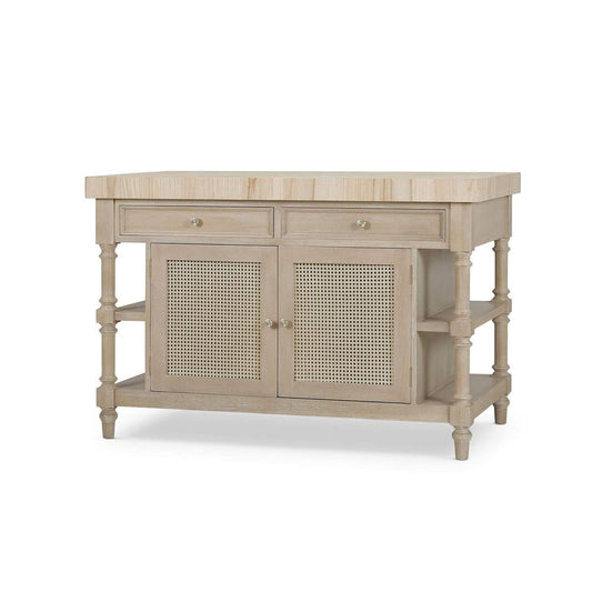 Bramble Palmetto Kitchen Island - supplier example in SNB RAW RNAT
