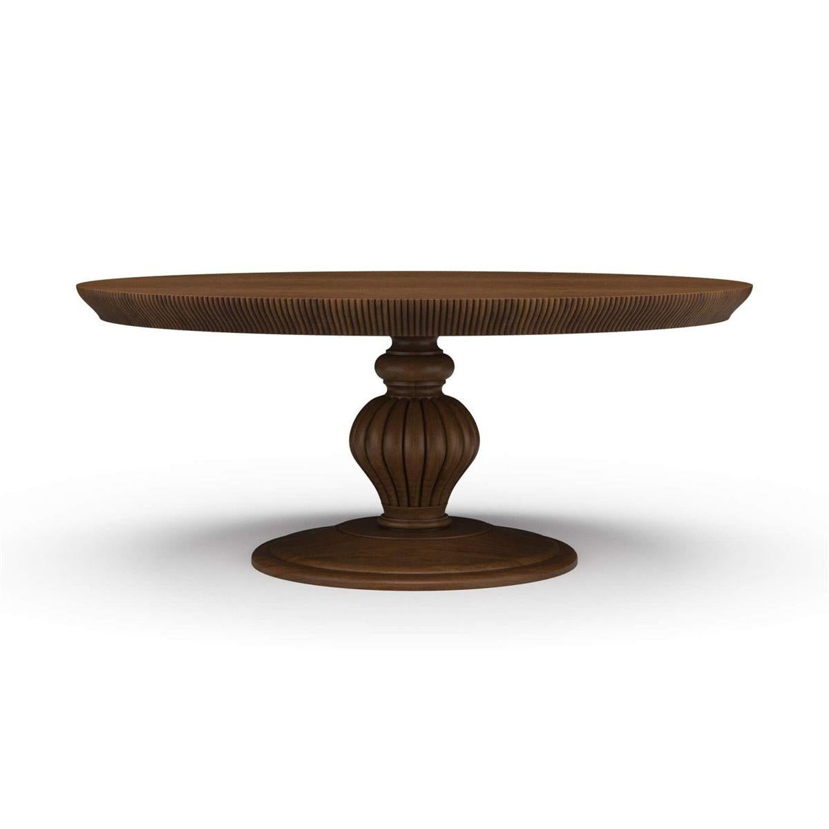 Bramble Piccadilly Round Dining Table 72" - supplier example in GDB