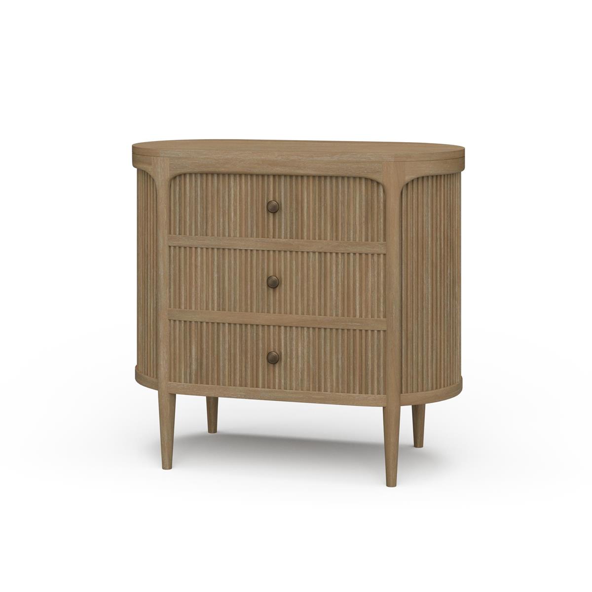 Bramble Regent 3 Drawer Dresser with Round Pull Knobs - supplier example in SNB