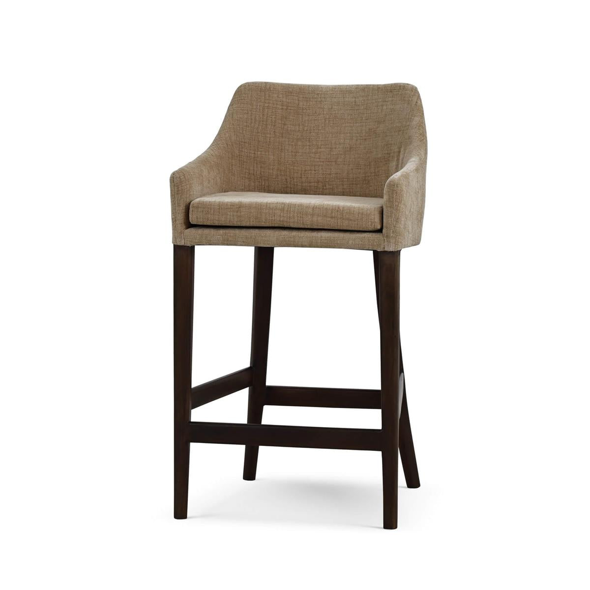 Bramble Savanah Upholstered Counter Stool with Seat Cushion - supplier example in WLT SF246