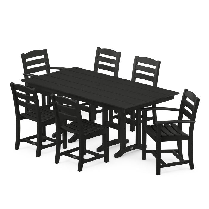 POLYWOOD La Casa Café 7-Piece Farmhouse Dining Set FREE SHIPPING