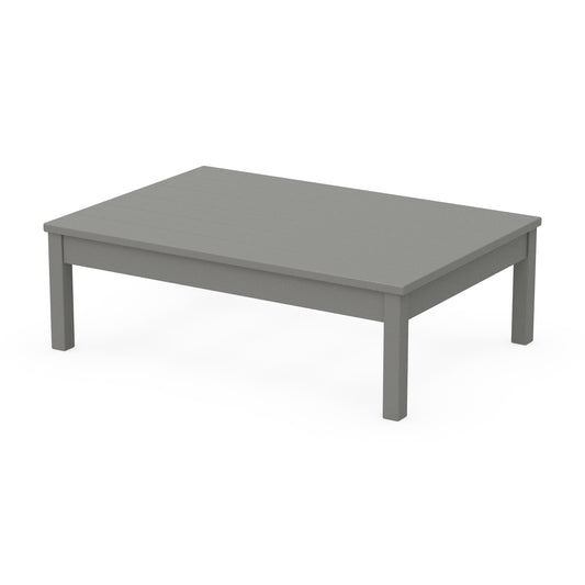 POLYWOOD 33" x 47" Coffee Table — Slate Grey