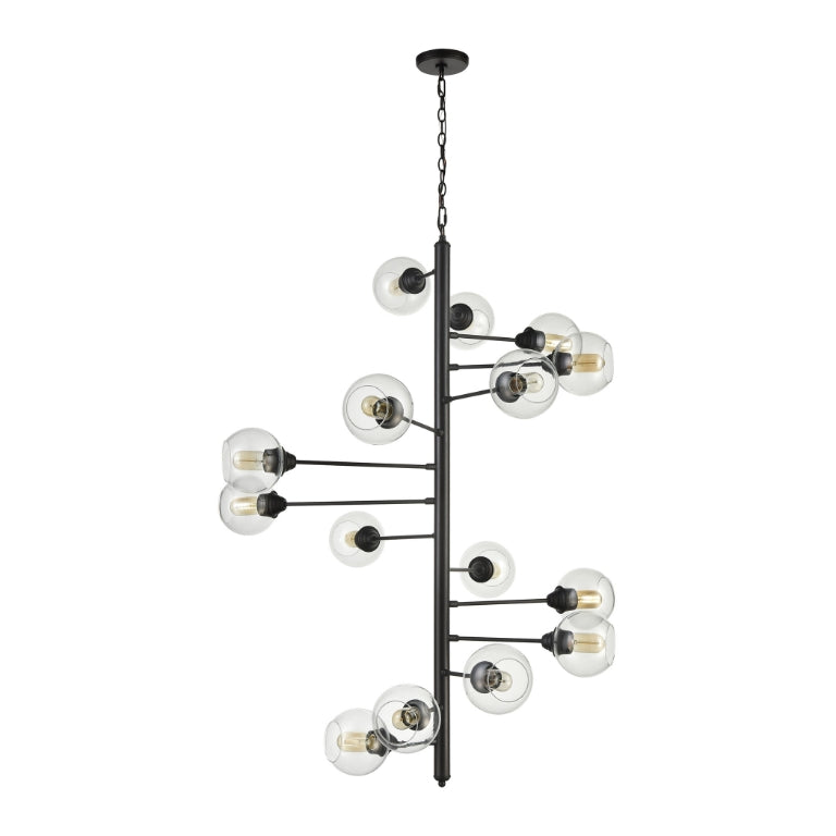 COMPOSITION 38.75'' WIDE 15-LIGHT CHANDELIER - FREE SHIPPING !!!