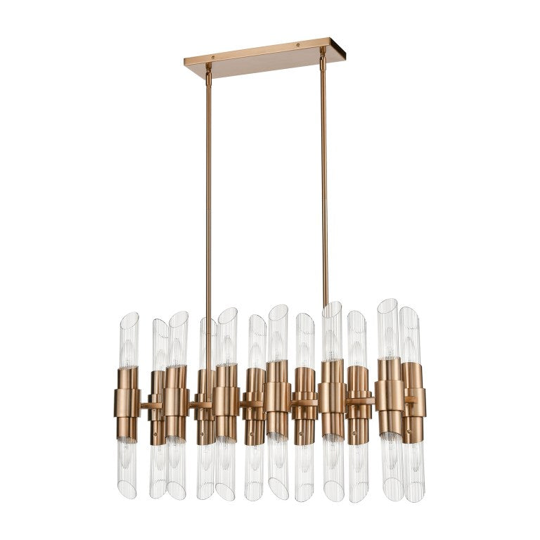 CARISBROOKE 28.75'' WIDE 24-LIGHT LINEAR CHANDELIER - FREE SHIPPING !!!
