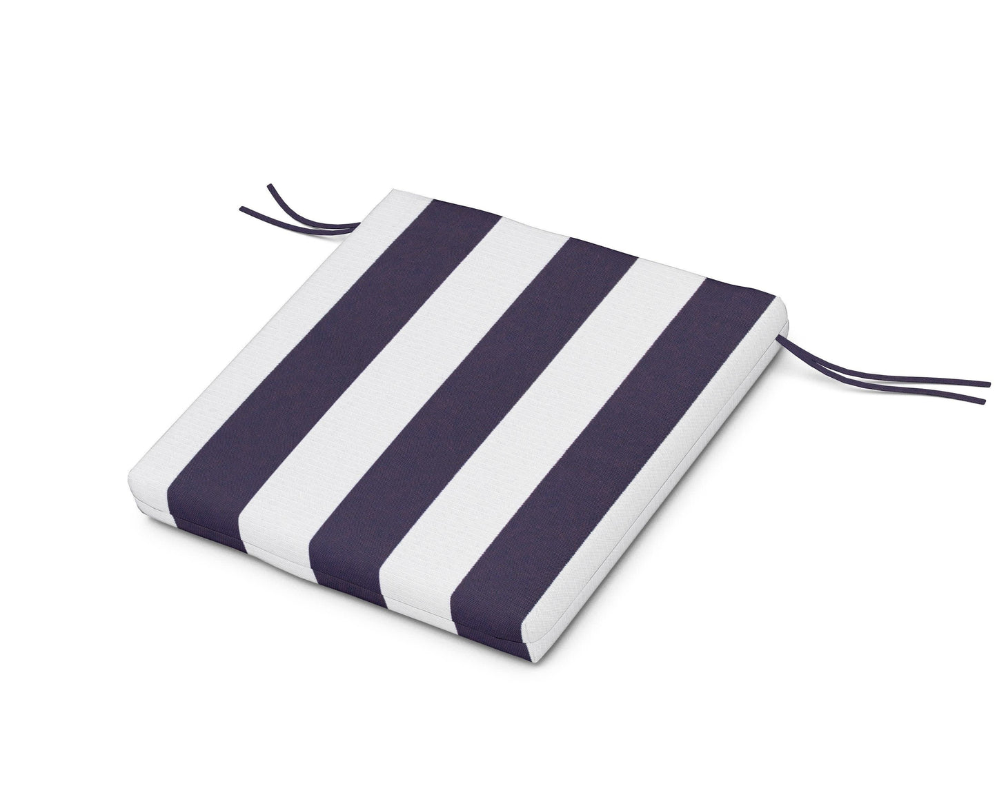 POLYWOOD AL300 Seat Pad — Cabana Stripe Navy